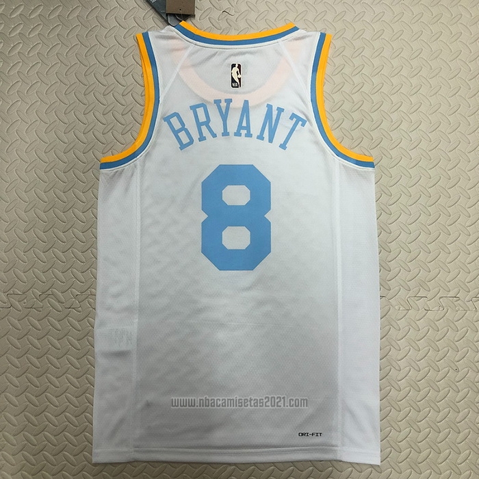 Camiseta Los Angeles Lakers Kobe Bryant #8 Classic 2022-23 Blanco